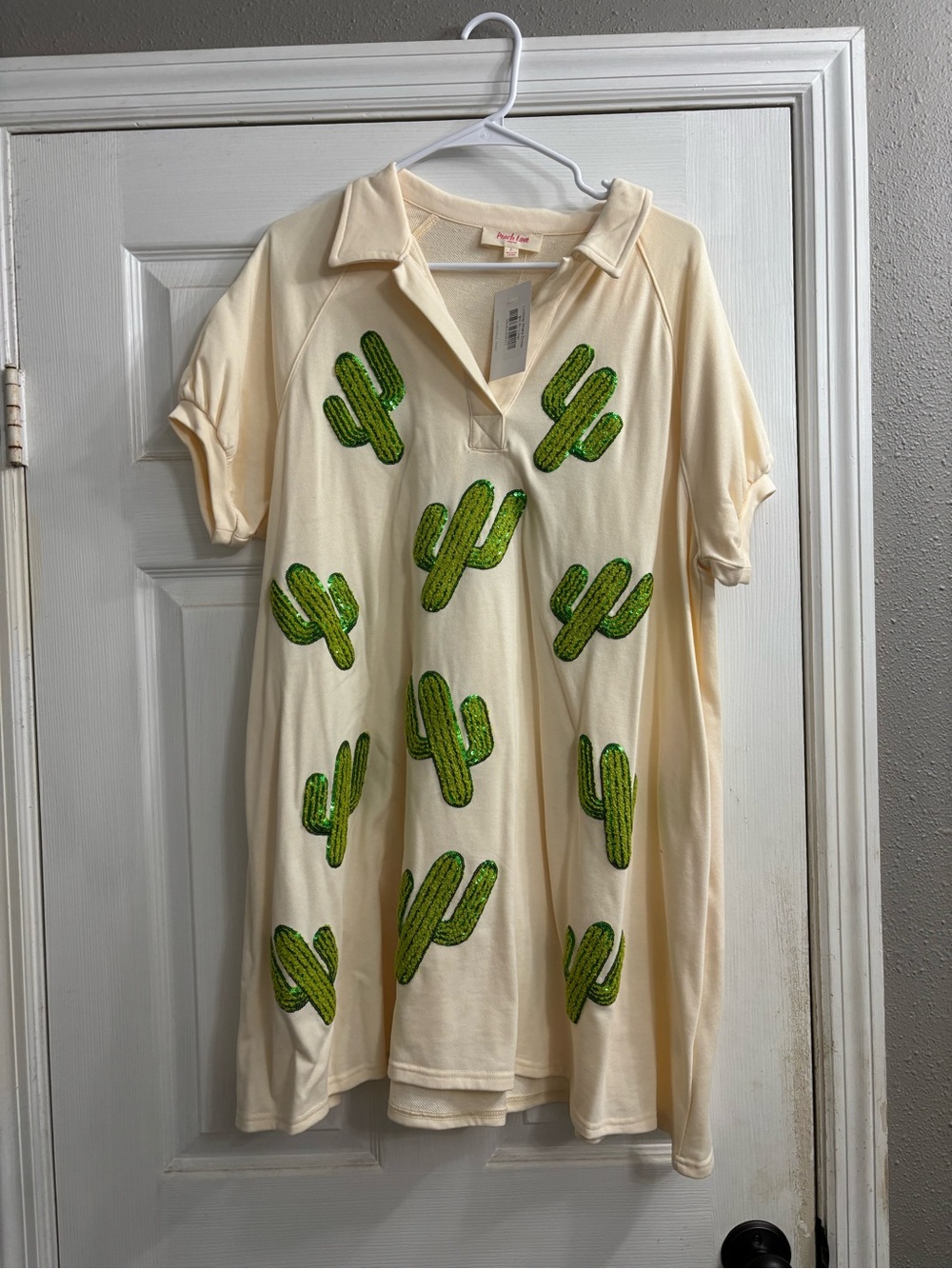 Cactus Sequin Dress